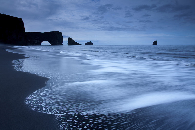Sea in Dark Dull Weather