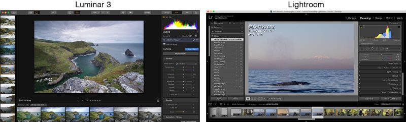luminar vs lightroom