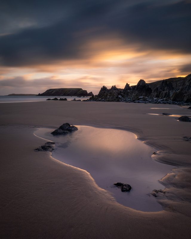 Dark moody landscape by Drew Buckley