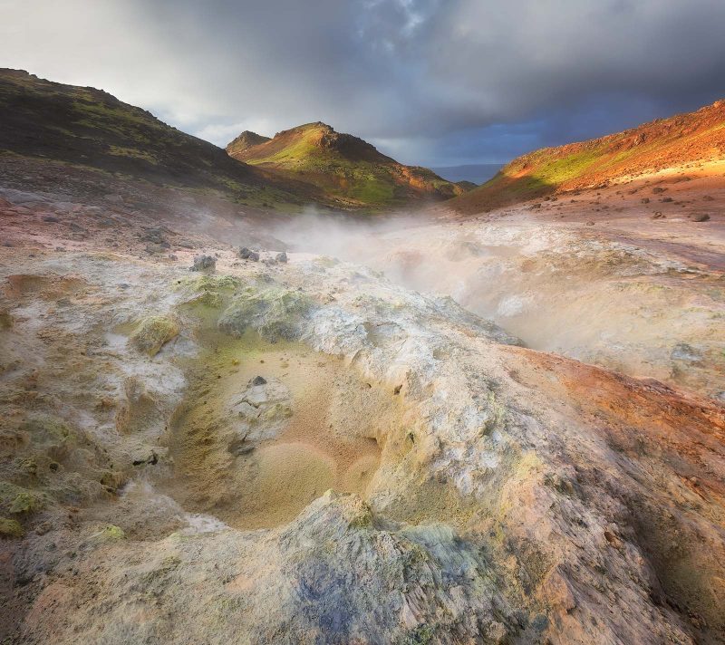 Geothermal photography