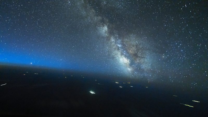 Milky Way nighttime star photography 