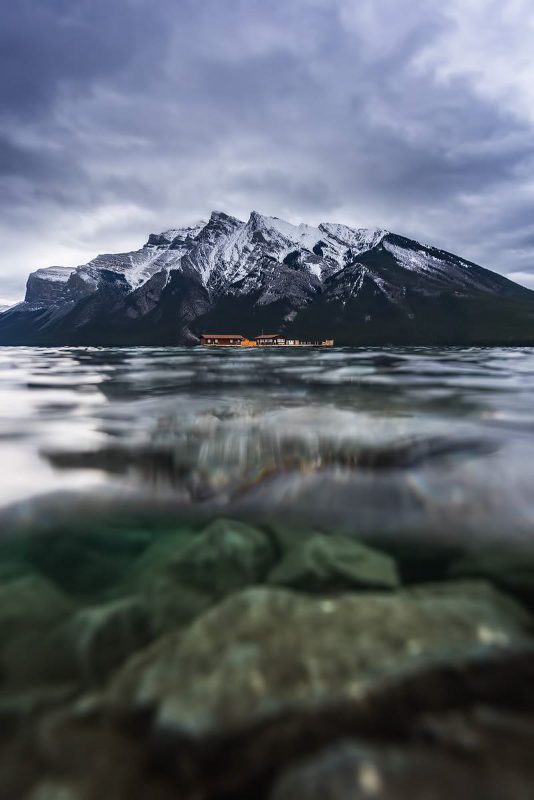 How to use split-shots in water landscape photography