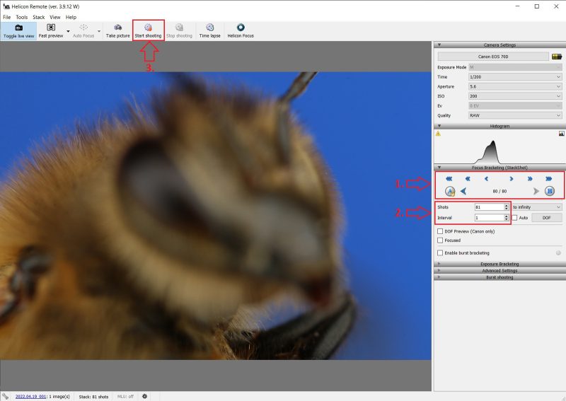 how to photostack macro images