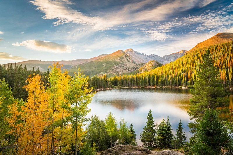 landscape photography Rocky Mountain national park