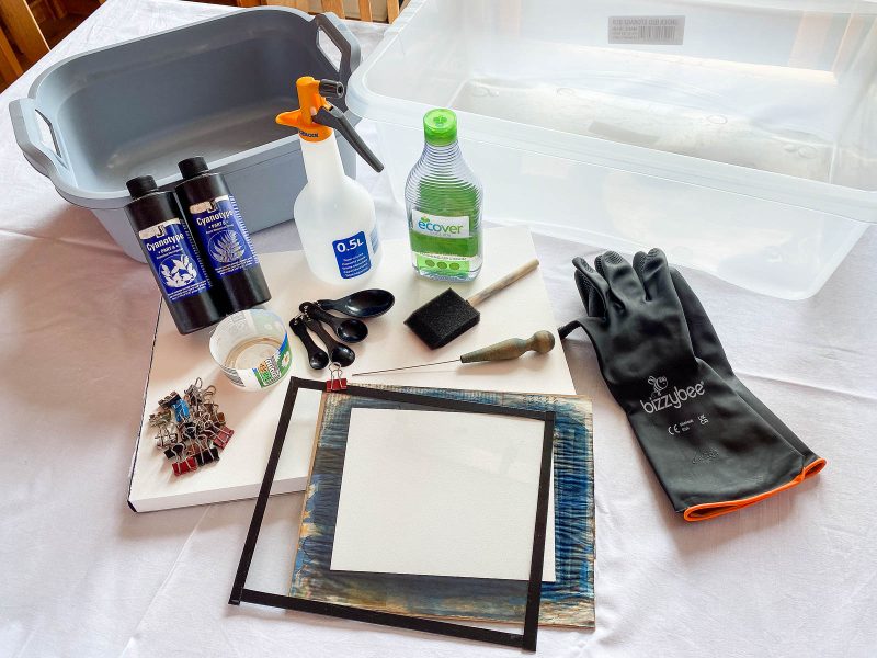 what you need to make a cyanotype