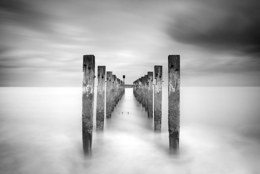 landscape photography in black and white
