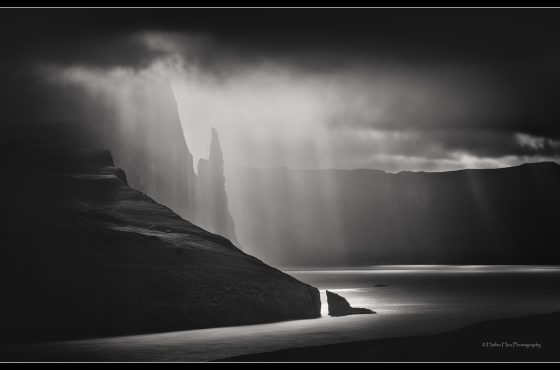 landscape photography black and white