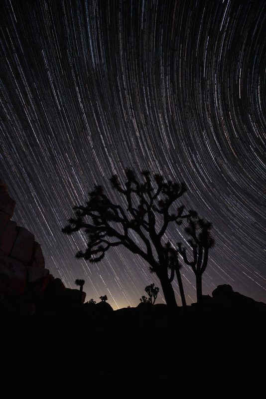 star trail photography desert tips