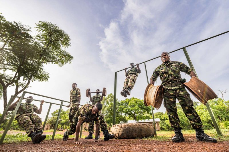 rangers in africa training