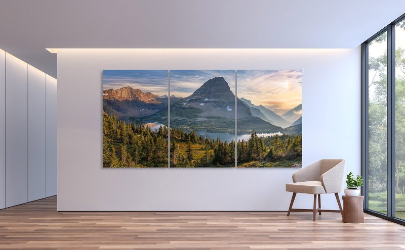 how to make a panoramic print photography post-production